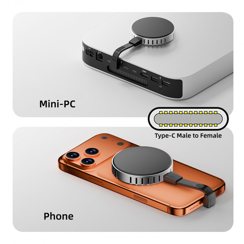 USB5.0 80Gbps Flat Slim FPC Male to Female Extension Cable Up Angled 90 Degree 240W 16K 8K 60Hz 5K Compatible with 40Gbps USB4.0 Thunderbolt3/4/5