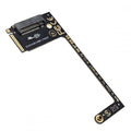 NVME M-Key 22x30mm to 22x80mm Angled Extension SSD Upgrade Adapter Compatible with MSI CLAW8 AI+ CLAW7 Gaming
