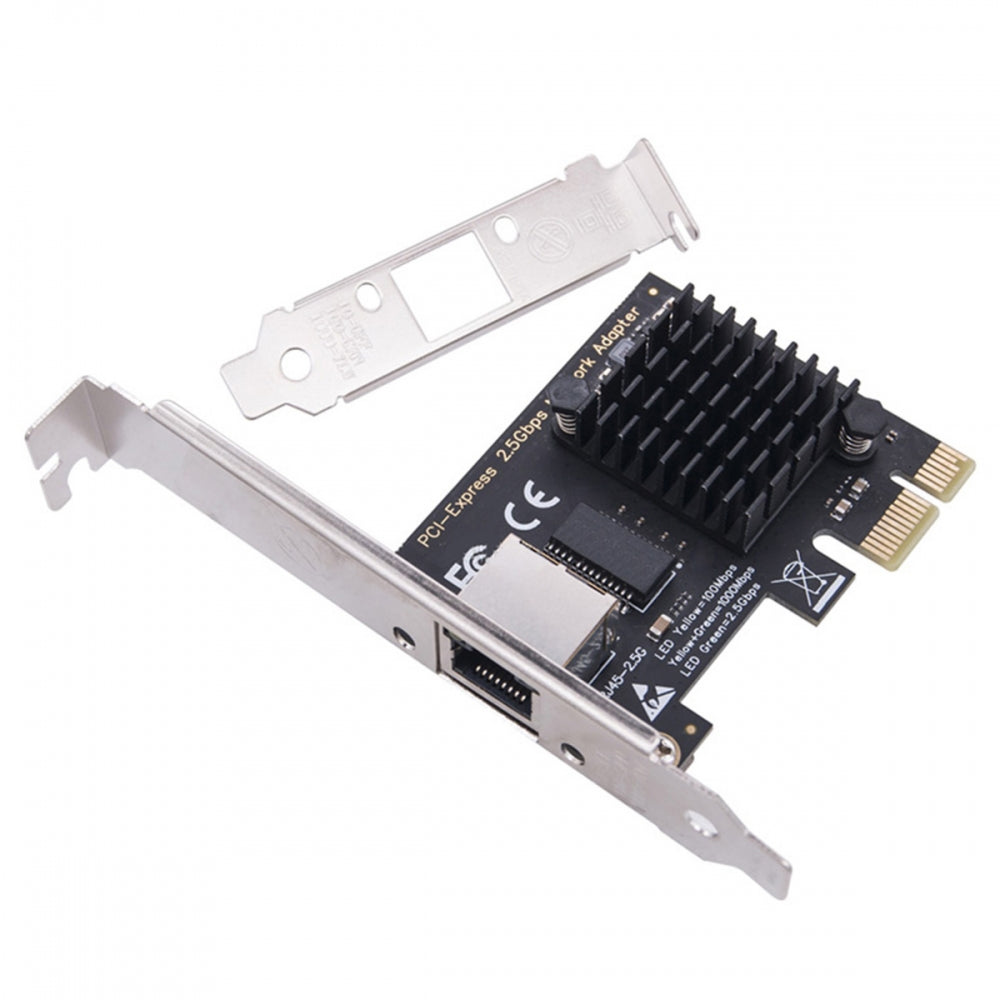 2500Mbps 2.5Gbps to PCI-E PCI Express 1x GBE Gigabit 1000Mbps Ethernet Network LAN Cable Adapter for Desktop Motherboard