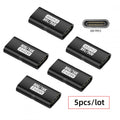 5pcs/lot USB5.0 80Gbps Female to Female Extension Adapter with 240W 16K 8K 5K Compatible with USB4.0 Thunderbolt3/4/5