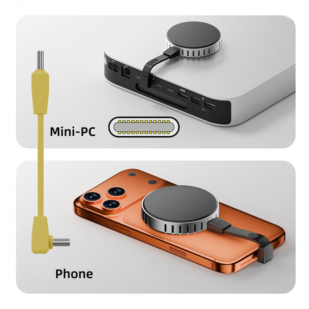 2pcs/set USB5.0 80Gbps Flat Slim FPC Male to Male & Female Extension Cable Up Angled 90 Degree 240W 16K 8K 60Hz 5K Compatible with 40Gbps USB4.0 Thunderbolt