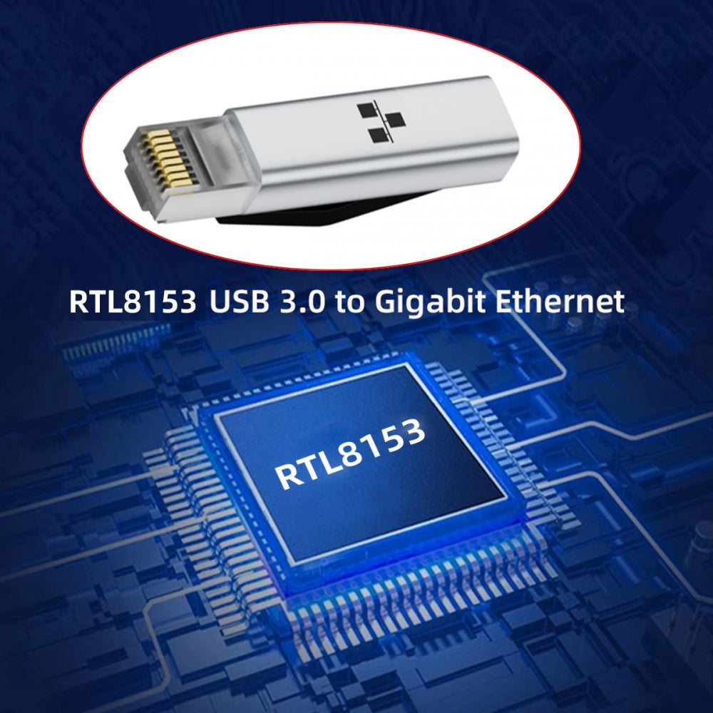 USB-C Female Host to Ethernet Adapter USB Type-C to RJ45 Male 1000Mbps Gigabit LAN Network Compatible with Thunderbolt