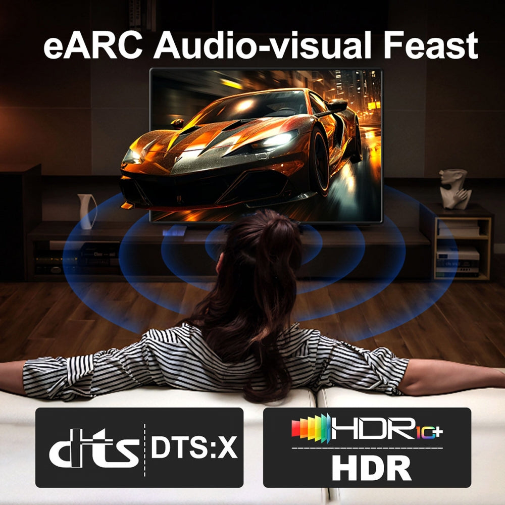Right Angled 16K 8K UHD HDMI 2.2 Version Type-A Male to HDMI Male HDTV Cable 90 Degree for HDTV Desktop Laptop Monitor