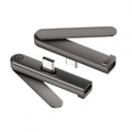 240W Type-C Fast Charging Adapter with Built-in Phone Stand Single Holder Durable Charger Bracket USB-C Male to Female Foldable