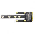 Mini PCI-E Riser Card to NVME M.2 NGFF Key-M NVME SSD Adapter Compatible with NAS Industrial Control Motherboard