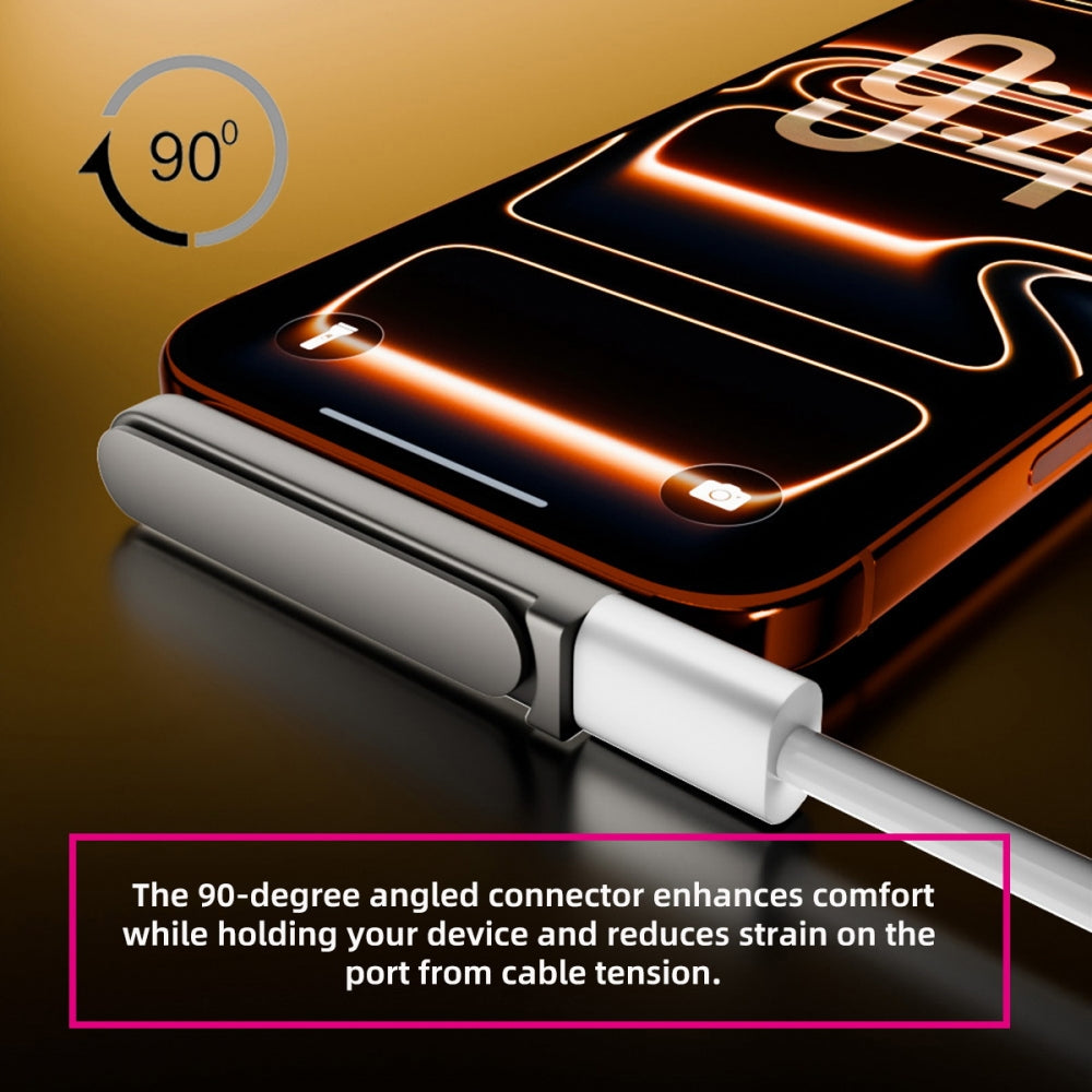 240W Type-C Fast Charging Adapter with Built-in Phone Stand Single Holder Durable Charger Bracket USB-C Male to Female Foldable