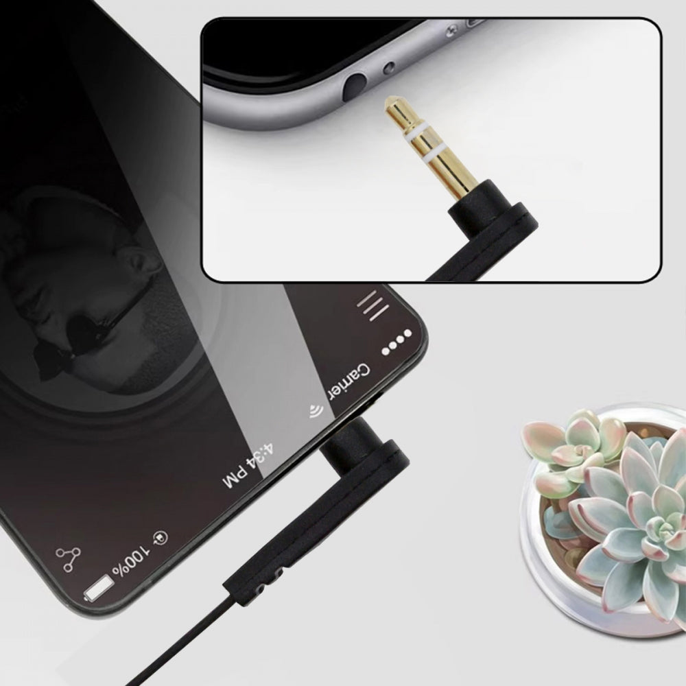 Ultra Slim Flat AUX 3.5mm 3-Poles Audio Stereo Male to Male Extension Speaker Cable 90 Degree Right Angled 15cm
