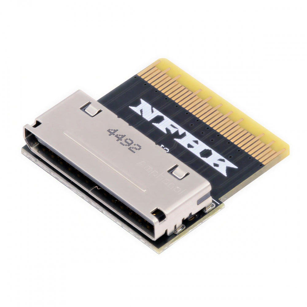 Oculink 8X Female SFF-8612 to SFF-8654 Male 8x Slimline SSD eGPU Data PCBA Adapter PCIe PCI-Express