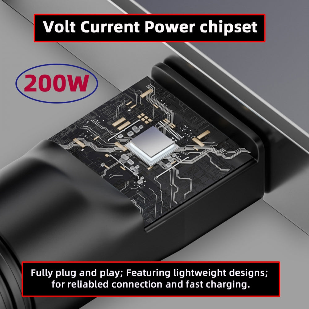 180W 200W Power DC Jack 6.0*1.4mm Input to Flow 14 16 Air Rectangle Plug Charge Adapter Compatible with ROG Laptop