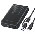 50Pin mSATA SSD to USB 3.1 Type-C Type-A External Converter Adapter Enclosure Card with Case 5Gbps