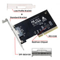 External Slimline SFF-8654 8x 74Pin to PCIE 8X Express 5.0 PCIE4.0 Raid Card VROC Raid0 Hyper Adapter with Linear Redriver over Long Cable Lengths