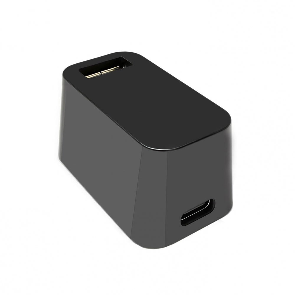 Type-C USB-C Female Host to USB2.0 Type-A Female Device Vertical Adapter 480Mbps Data for Dongle Cradle SteamVR Receiver Base Extension Dock Station Docking