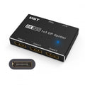 DisplayPort 2.0 DP 1-to-3 Triple Displays Extends HUB Splitter Support HDCP SST Extended 8K@60hz Convertor