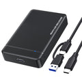50Pin mSATA SSD to USB 3.1 Type-C Type-A External Converter Adapter Enclosure Card with Case 5Gbps