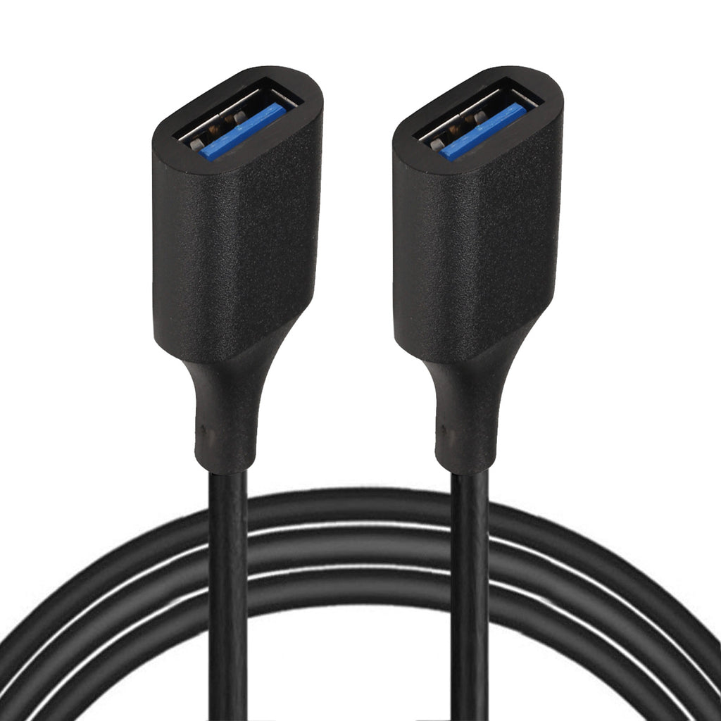 USB 3.0 Type-A Female to Type-A Female Extension Cable Data 10Gbps for Laptop Computer Disk SSD Camera