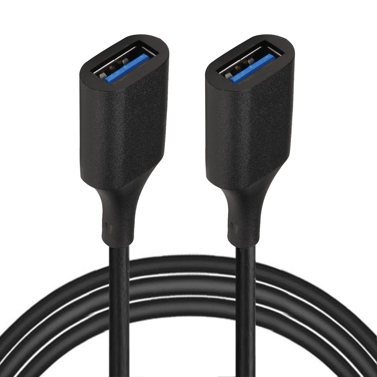 USB 3.0 Type-A Female to Type-A Female Extension Cable Data 10Gbps for Laptop Computer Disk SSD Camera